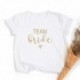 Team Bride Print Women Short Sleeve T Shirts Bachelorette Wedding Party Graphic T-shirt Harajuku Tshirt Female Tees Tops Hipster